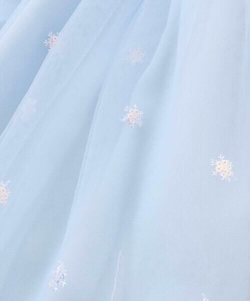 SLAP SLIP / スラップ スリップ ミニ丈・ひざ丈ワンピース | フワフワお城刺しゅうチュールドッキングワンピース(80~130cm) | 詳細8