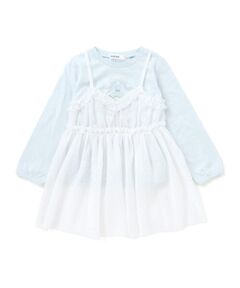 SLAP SLIP / スラップ スリップ その他 | メリーゴーランドプリントTシャツ+チュールキャミワンピース(90~130cm)