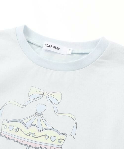 SLAP SLIP / スラップ スリップ その他 | メリーゴーランドプリントTシャツ+チュールキャミワンピース(90~130cm) | 詳細18