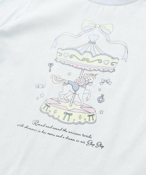 SLAP SLIP / スラップ スリップ その他 | メリーゴーランドプリントTシャツ+チュールキャミワンピース(90~130cm) | 詳細19