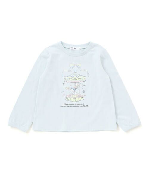 SLAP SLIP / スラップ スリップ その他 | メリーゴーランドプリントTシャツ+チュールキャミワンピース(90~130cm) | 詳細9