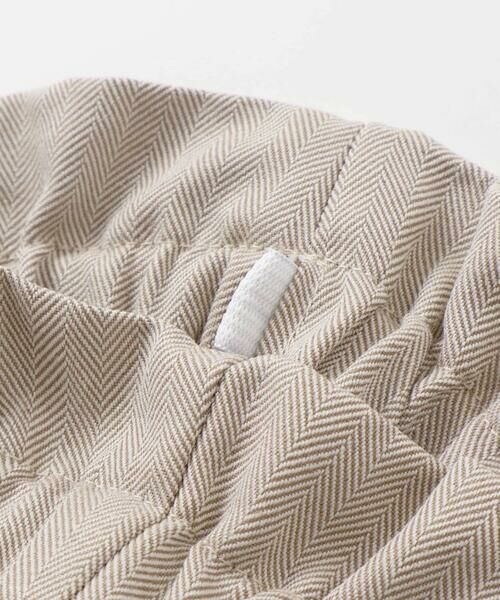 SLAP SLIP / スラップ スリップ セットアップ | 【お揃い】ヘリンボーンチェックフリルビスチェ+パンツセットアップ(80~130cm) | 詳細13