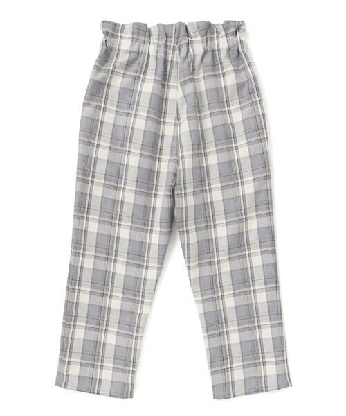 SLAP SLIP / スラップ スリップ セットアップ | 【お揃い】ヘリンボーンチェックフリルビスチェ+パンツセットアップ(80~130cm) | 詳細18