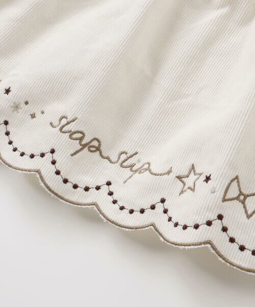 SLAP SLIP / スラップ スリップ カットソー | 裾スカラップキャミソール+チャーム付きTシャツ2点セット(90~130cm) | 詳細17