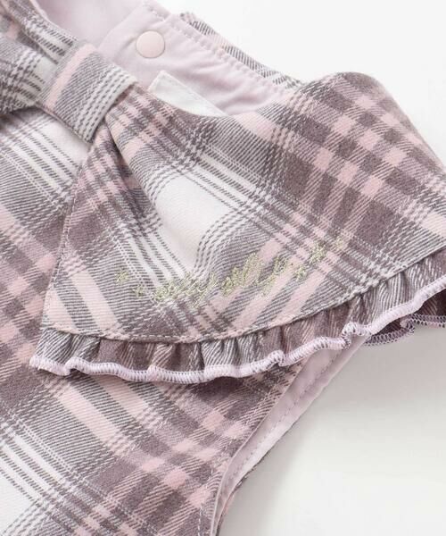 SLAP SLIP / スラップ スリップ ミニ・ひざ丈スカート | 【お揃い】ビッグリボン襟ジャンパースカート(80~130cm) | 詳細12