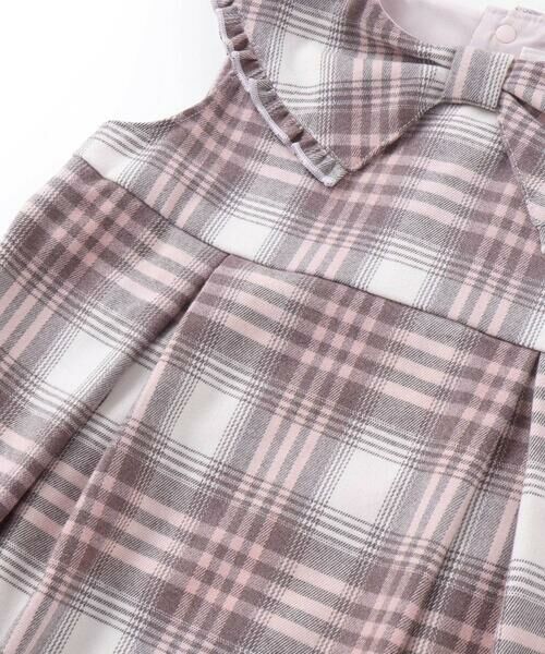 SLAP SLIP / スラップ スリップ ミニ・ひざ丈スカート | 【お揃い】ビッグリボン襟ジャンパースカート(80~130cm) | 詳細13