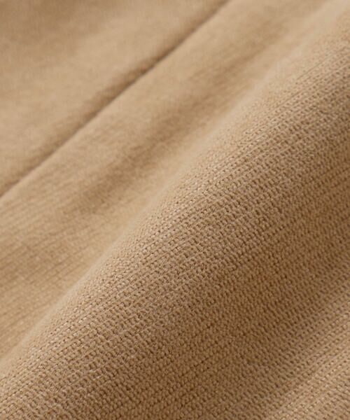 SLAP SLIP / スラップ スリップ ミニ丈・ひざ丈ワンピース | 肩フリルリボン付きファーポケットジャンパースカート(90~130cm) | 詳細15