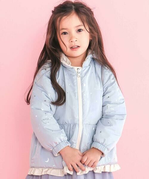 SLAP SLIP / スラップ スリップ ダウンジャケット・ベスト | 【お揃い】無地キラキラ箔プリント8WAYコート(80~130cm) | 詳細26