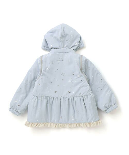 SLAP SLIP / スラップ スリップ ダウンジャケット・ベスト | 【お揃い】無地キラキラ箔プリント8WAYコート(80~130cm) | 詳細22