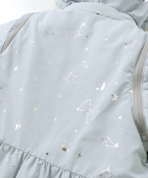 SLAP SLIP / スラップ スリップ ダウンジャケット・ベスト | 【お揃い】無地キラキラ箔プリント8WAYコート(80~130cm) | 詳細23
