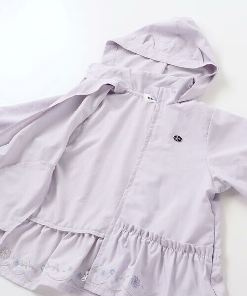 SLAP SLIP / スラップ スリップ テーラードジャケット | アニマルウサギネコ耳フード付きボアライナー3WAYジャケット(80~130cm) | 詳細18