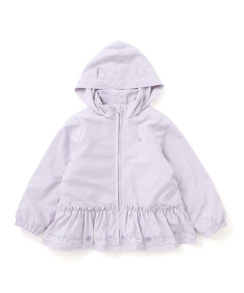 SLAP SLIP / スラップ スリップ テーラードジャケット | アニマルウサギネコ耳フード付きボアライナー3WAYジャケット(80~130cm) | 詳細9