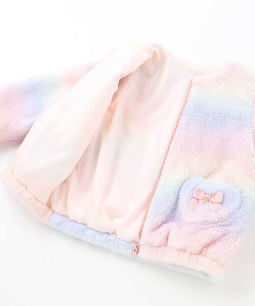 SLAP SLIP / スラップ スリップ テーラードジャケット | ハートポケットオーロラボアジャケット(80~130cm) | 詳細9