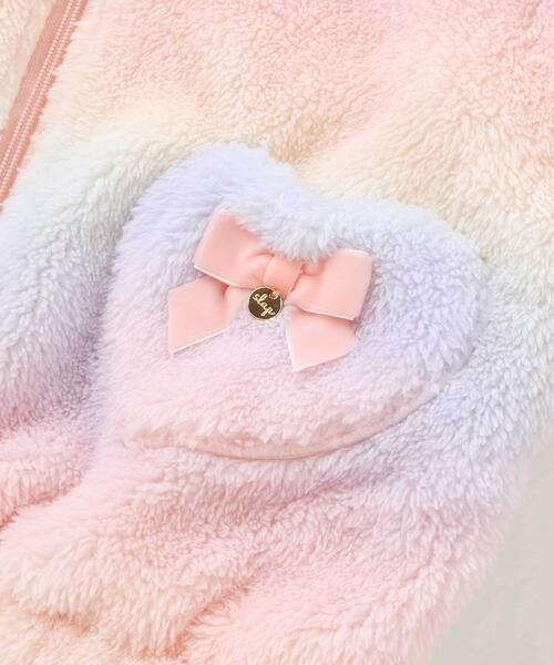 SLAP SLIP / スラップ スリップ テーラードジャケット | ハートポケットオーロラボアジャケット(80~130cm) | 詳細7