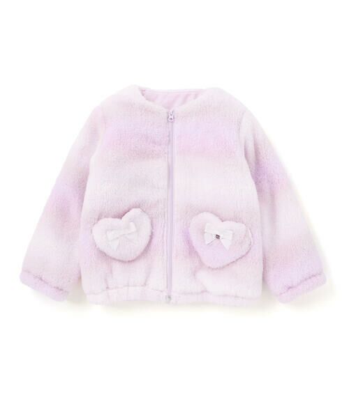 SLAP SLIP / スラップ スリップ テーラードジャケット | ハートポケットオーロラボアジャケット(80~130cm) | 詳細13