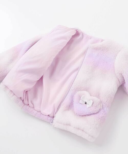 SLAP SLIP / スラップ スリップ テーラードジャケット | ハートポケットオーロラボアジャケット(80~130cm) | 詳細15