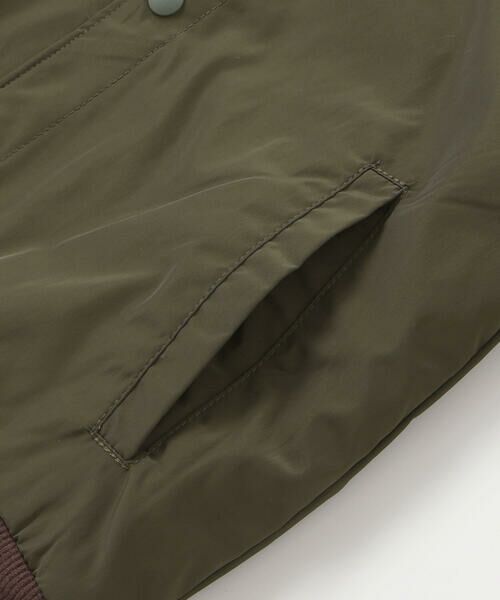 SLAP SLIP / スラップ スリップ テーラードジャケット | アニマルイヌ消防車スペースシャトルロボット背中刺しゅうリバーシブルスタジャン(80~130cm) | 詳細18