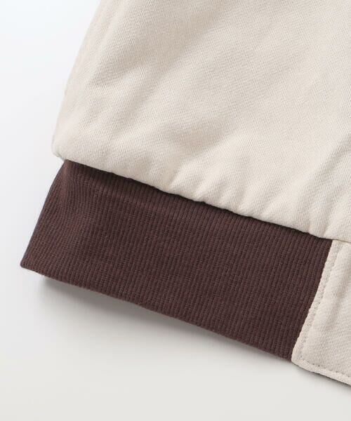 SLAP SLIP / スラップ スリップ テーラードジャケット | アニマルイヌ消防車スペースシャトルロボット背中刺しゅうリバーシブルスタジャン(80~130cm) | 詳細27