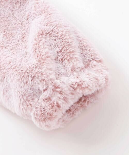 SLAP SLIP / スラップ スリップ ブルゾン | アニマルウサギクマネコハートポケット付きふわふわファージャケット(90~130cm) | 詳細7