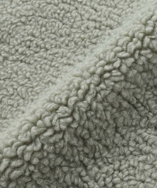 SLAP SLIP / スラップ スリップ ブルゾン | 恐竜ショベルカーパッチボアジャケット(80~130cm) | 詳細9