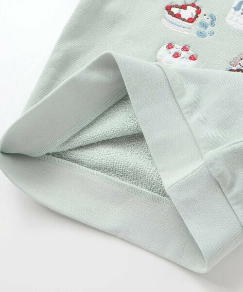 SLAP SLIP / スラップ スリップ スウェット | ケーキがいっぱい肩フリルトレーナー(80~130cm) | 詳細12