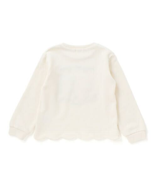 SLAP SLIP / スラップ スリップ スウェット | アニマルクマウサギ裾スカラップトレーナー(80~130cm) | 詳細3