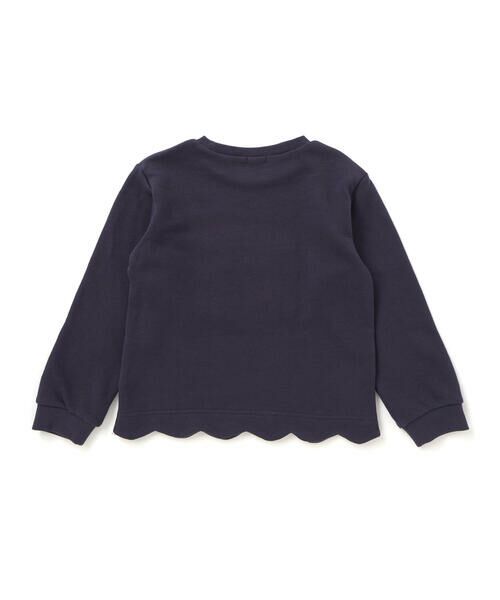 SLAP SLIP / スラップ スリップ スウェット | アニマルクマウサギ裾スカラップトレーナー(80~130cm) | 詳細6