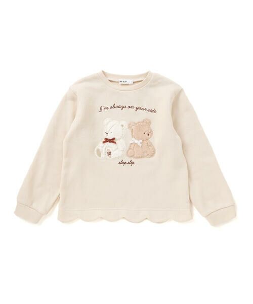 SLAP SLIP / スラップ スリップ スウェット | アニマルクマウサギ裾スカラップトレーナー(80~130cm) | 詳細17