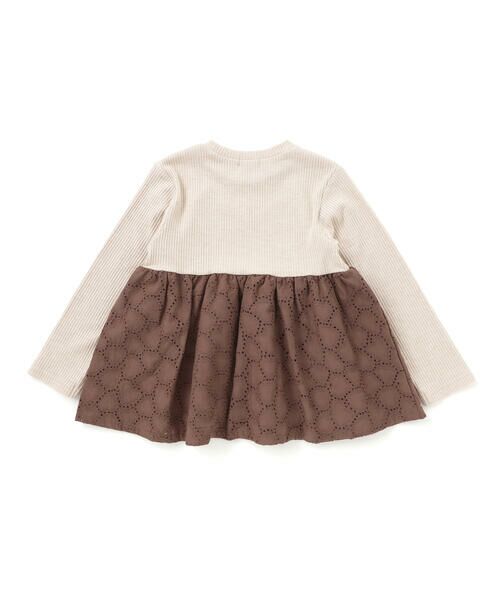 SLAP SLIP / スラップ スリップ スウェット | ハートレースドッキングトレーナー(80~130cm) | 詳細13