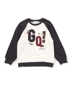 SLAP SLIP / スラップ スリップ スウェット | はたらくくるまおもちゃぽこぽこサガラ刺しゅうラグラントレーナー(80~130cm)