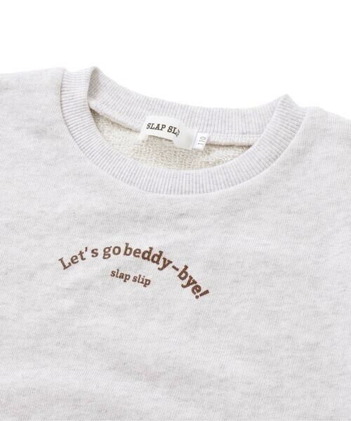 SLAP SLIP / スラップ スリップ スウェット | 切り替えカンガルーポケットトレーナー(80~130cm) | 詳細2