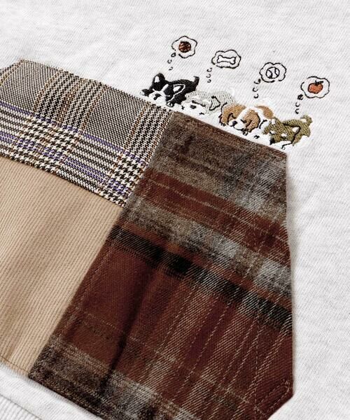 SLAP SLIP / スラップ スリップ スウェット | 切り替えカンガルーポケットトレーナー(80~130cm) | 詳細4