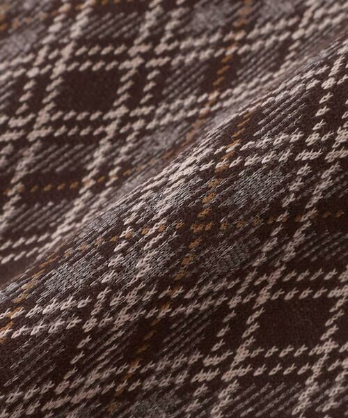 SLAP SLIP / スラップ スリップ スウェット | 【お揃い】いろいろモチーフ刺しゅうチェックドッキングトレーナー(80~130cm) | 詳細12