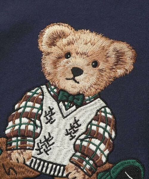SLAP SLIP / スラップ スリップ スウェット | アニマルいろいろクマさん刺しゅうトレーナー(80~130cm) | 詳細15