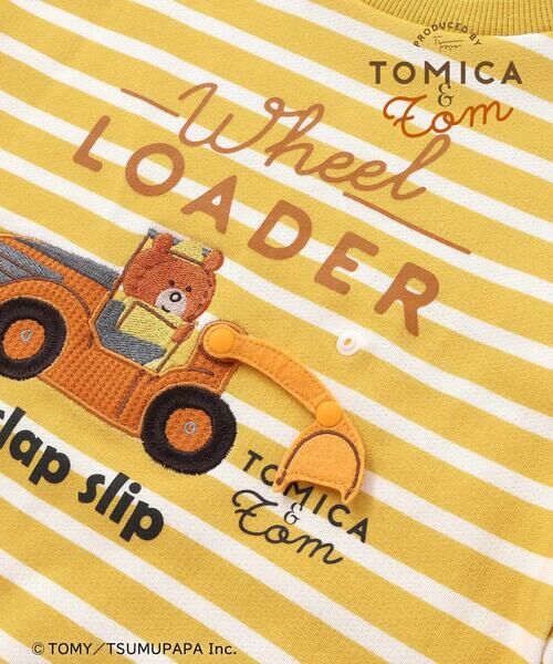 SLAP SLIP / スラップ スリップ スウェット | 【トミカとトム×SLAPSLIPコラボアイテム】はたらくくるま遊べる消防車ホイールローダーボーダートレーナー(80~120cm) | 詳細22