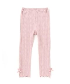 SLAP SLIP / スラップ スリップ レギンス・スパッツ | 【お揃い】裾リボンハート柄レギンス(80~130cm)