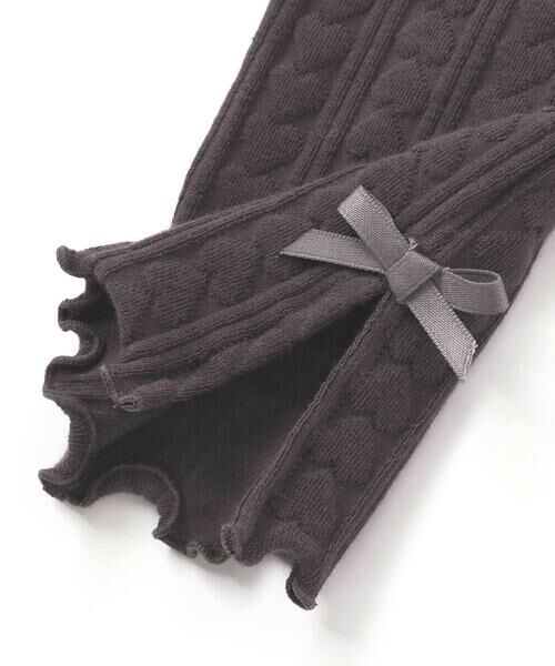 SLAP SLIP / スラップ スリップ レギンス・スパッツ | 【お揃い】裾リボンハート柄レギンス(80~130cm) | 詳細6