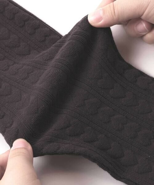 SLAP SLIP / スラップ スリップ レギンス・スパッツ | 【お揃い】裾リボンハート柄レギンス(80~130cm) | 詳細8