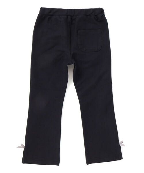 SLAP SLIP / スラップ スリップ チノ・ワークパンツ | キラキラモチーフ刺しゅうフリル腰ポケットフレアパンツ(80~130cm) | 詳細2