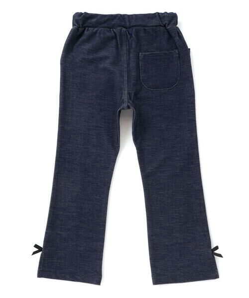 SLAP SLIP / スラップ スリップ チノ・ワークパンツ | キラキラモチーフ刺しゅうフリル腰ポケットフレアパンツ(80~130cm) | 詳細6