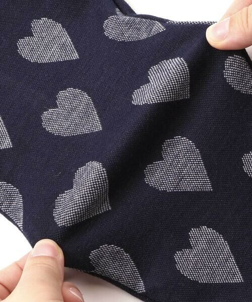 SLAP SLIP / スラップ スリップ チノ・ワークパンツ | 裾フリルお尻ポケットハートがいっぱい総柄パンツ(80~120cm) | 詳細6