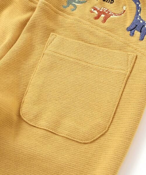 SLAP SLIP / スラップ スリップ チノ・ワークパンツ | 恐竜はたらくくるまおしり刺しゅうテーパードパンツ(80~120cm) | 詳細16