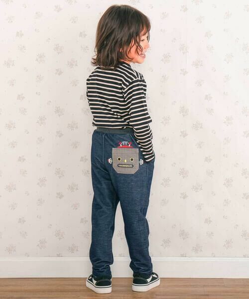 SLAP SLIP / スラップ スリップ チノ・ワークパンツ | ロボットおしりポケットロングパンツ(80~130cm) | 詳細1