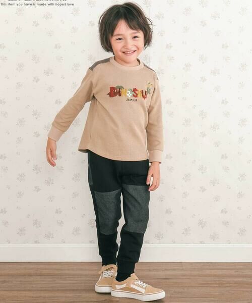 SLAP SLIP / スラップ スリップ チノ・ワークパンツ | 【GANJYO】おしりひざ強化頑丈パンツ(80~130cm) | 詳細2