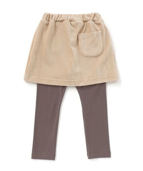 SLAP SLIP / スラップ スリップ ミニ・ひざ丈スカート | アニマルネコウサギパッチ刺しゅうポケットコーデュロイスカッツ(80~120cm) | 詳細8