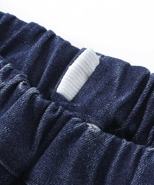 SLAP SLIP / スラップ スリップ チノ・ワークパンツ | キラキラプリント裾レースデニムツイルパンツ(90~130cm) | 詳細13