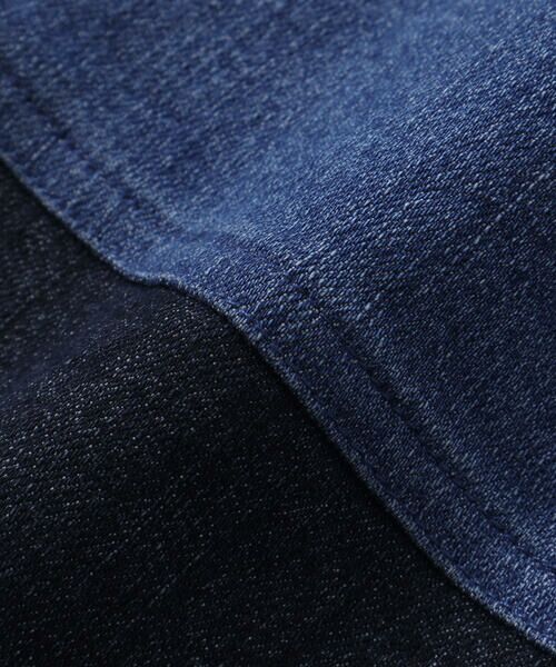 SLAP SLIP / スラップ スリップ チノ・ワークパンツ | はたらくくるまポケット刺しゅうデニムコーデュロイ切り替えパンツ(80~130cm) | 詳細12