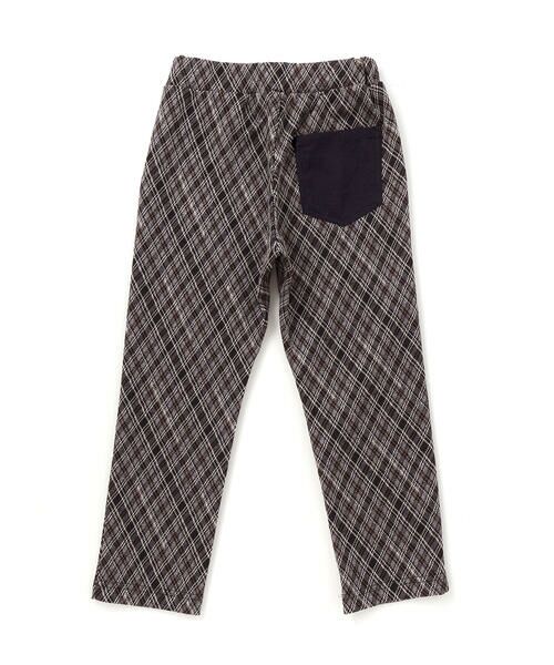 SLAP SLIP / スラップ スリップ チノ・ワークパンツ | 【お揃い】チェックくるま総柄ロングパンツ(80~130cm) | 詳細2