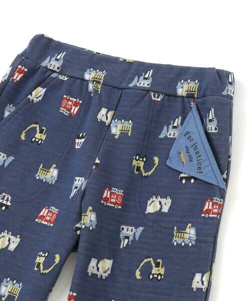 SLAP SLIP / スラップ スリップ チノ・ワークパンツ | 【お揃い】チェックくるま総柄ロングパンツ(80~130cm) | 詳細8