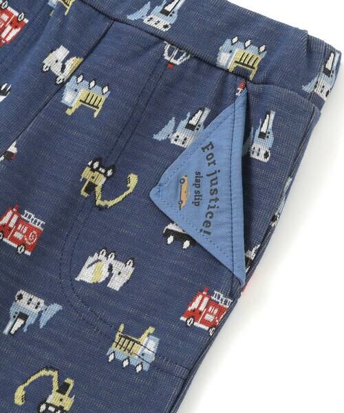 SLAP SLIP / スラップ スリップ チノ・ワークパンツ | 【お揃い】チェックくるま総柄ロングパンツ(80~130cm) | 詳細9